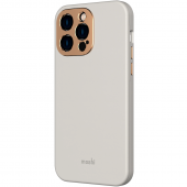 Moshi Napa Slim Hardshell Case for iPhone 14 Pro, Serene Gray (99MO088014)