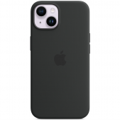 Apple Silicone Case with MagSafe for iPhone 14 Plus, Midnight (HC)