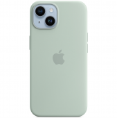 Apple Silicone Case with MagSafe for iPhone 14 Plus, Succulent (HC)