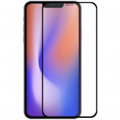 Захисне 3D скло ZK Protection Glass for iPhone 11/Xr Full Silk Screen 0.26mm + Back Film, Black