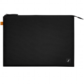 Native Union W.F.A Stow Lite 13" Sleeve Case for MacBook Pro 13 M1/M2"/MacBook Air 13" M1, Black (STOW-LT-MBS-BLK-13)