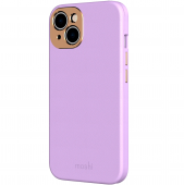 Moshi Napa Slim Hardshell Case for iPhone 14 Plus, Lavender Purple (99MO088422)