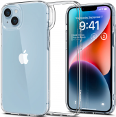 Spigen Ultra Hybrid Case for iPhone 14, Clear (ACS05040)
