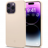 Spigen Thin Fit Series Case for iPhone 14 Pro, Sand Beige (ACS04785)