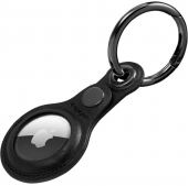 Spigen Valentinus AirTag Leather Ring, Black (AMP01826)