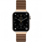 Laut Novi Luxe Band for Watch 41/40/38mm, Sepia Brown (L_AWS_NL_BR)
