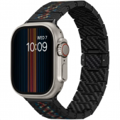 Pitaka Carbon Fiber Watch Band for Watch 49/45/44/42mm, Rhapsody (AWB2301)