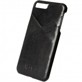 Pierre Cardin Leather Premium Case for iPhone 7, Black