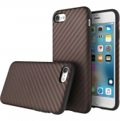 Rock Element Carbon Series for Apple iPhone 7,  Brown