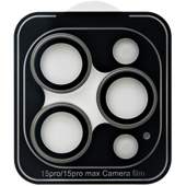 ZK Max Hawk-Eye Camera Glass for iPhone 15 Pro/15 Pro Max, Gun Grey