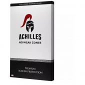 Achilles Full Screen Glass for iPhone 14 Plus/13 Pro Max, Black