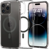 Spigen Ultra Hybrid Mag MagSafe Case for iPhone 14 Pro Max, Graphite (ACS04826)