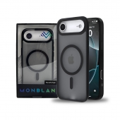 Monblan Magnetic Matte Series Case for iPhone 17 Air, Black