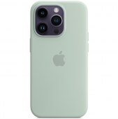 Apple Silicone Case with MagSafe for iPhone 14 Pro, Succulent (HC)