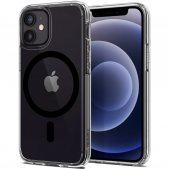 Spigen Ultra Hybrid Case with MagSafe for iPhone 12/12 Pro, Black (ACS02626)
