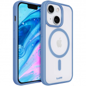 LAUT HUEX PROTECT with MagSafe IMPKT Cell Technology for iPhone 14 Plus, Ocean Blue (L_IP22C_HPT_BL)