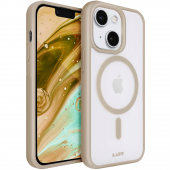 LAUT HUEX PROTECT with MagSafe IMPKT Cell Technology for iPhone 14 Plus, Sand (L_IP22C_HPT_BR)
