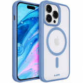 LAUT HUEX PROTECT with MagSafe IMPKT Cell Technology for iPhone 14 Pro Max, Ocean Blue (L_IP22D_HPT_BL)