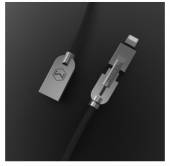 Кабель McDodo Knight Zinc Alloy Series Lightning + micro USB 1.2m