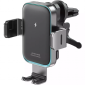 Proove Triple Сlamp Pro Wireless Car Charger 15W, Black