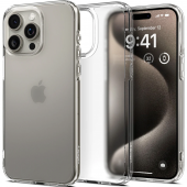 Spigen Ultra Hybrid Case for iPhone 15 Pro Max, Clear (ACS06565)