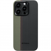 Pitaka MagEZ Case 4 Fusion Weaving Overture for iPhone 15 Pro (FO1501P)
