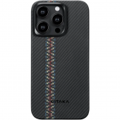 Pitaka MagEZ Case 4 Fusion Weaving Rhapsody for iPhone 15 Pro (FR1501P)