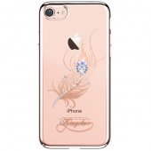KingXBar Swarovski Classic Series for iPhone 7, Rose Gold Plumage