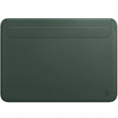 WIWU Skin II Pro Series Sleeve for MacBook Air 13 [2022] M2, Forest Green