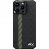 Pitaka MagEZ Case 5 for iPhone 15 Pro, Break The Line (KI1501BTL)
