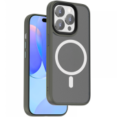 WIWU Magnetic Colorful Series Case for iPhone 15 Pro Max, Grey