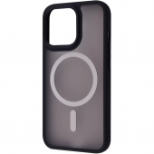 WAVE Matte Colorful Case with MagSafe for iPhone 14 Pro Max, Black