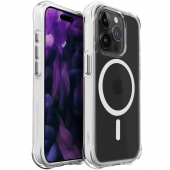 LAUT AERO PROTECT case with MagSafe for iPhone 15 Pro (L_IP23B_AP_W)