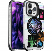 LAUT Case with MagSafe for iPhone 15 Pro, POP COSMIC (L_IP23B_POP_CO)