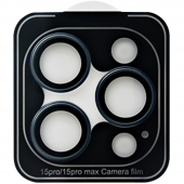 ZK Max Hawk-Eye Camera Glass for iPhone 15 Pro/15 Pro Max, Dark Blue