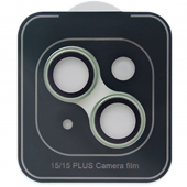 ZK Max Hawk-Eye Camera Glass for iPhone 15/15 Plus, Green