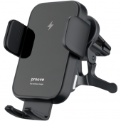 Proove Triple Clamp Wireless Car Charger 15W, Black