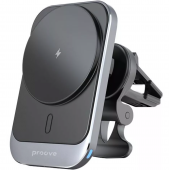 Proove Square Wireless Charger Magnetic PRO 15W, Metal Gray