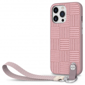 Moshi Altra Slim Hardshell Case with Wrist Strap for iPhone 13 Pro, Rose Pink (99MO117312)