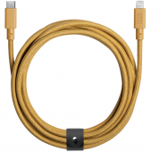 Native Union Belt 3m Cable XL USB-C to Lightning, Kraft (BELT-CL-KFT-3-NP)