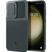 Spigen Optik Armor Case for Samsung Galaxy S23, Abyss Green (ACS06088)