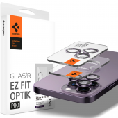 Spigen Optic Pro Glass for Camera iPhone 14 Pro/14 Pro Max, Purple (AGL05597)