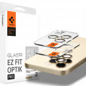 Spigen Optic Pro Glass for Camera iPhone 14 Pro/14 Pro Max, Gold (AGL05598)