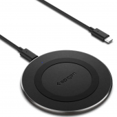 Spigen Arcfield Wireless Charger 15W, Black (ACH04374)