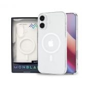 Monblan Magnetic Crystal Series Case for iPhone 17, Transparent