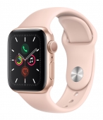 Б/У Apple Watch Series 5 GPS 44mm Gold Aluminum w. Pink Sand b.- Gold Aluminum (MWVE2) 