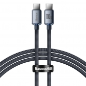 Baseus Crystal Shine Series Type-C 100W 2m Cable, Black