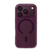 LAUT Crystal Fluro MagSafe for iPhone 18 Pro Max, Plum Crystal (L_IP26D_CF_PU)