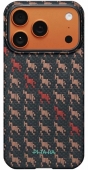 Pitaka Edge Ultra-Slim Happiness Rides Ebony for iPhone 17 Pro Max (HR1707PM)