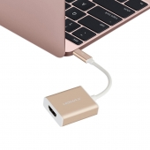 Перехідник Momax Elite Link USB-C до HDMI Gold
